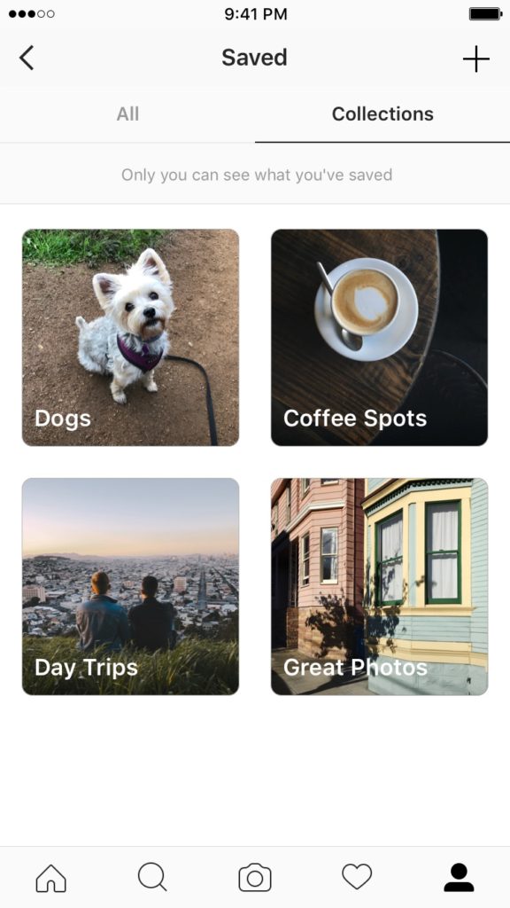 Instagram: Organize your saved posts into private collections